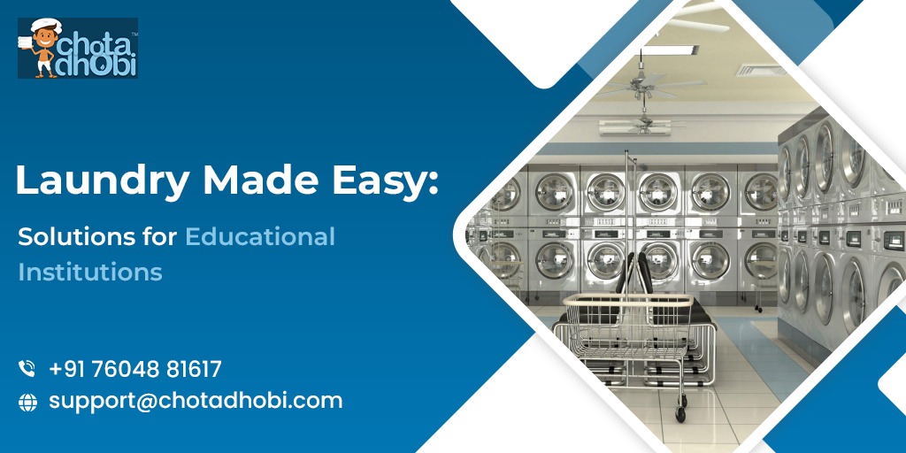 Laundry Solutions for Educational Institutes